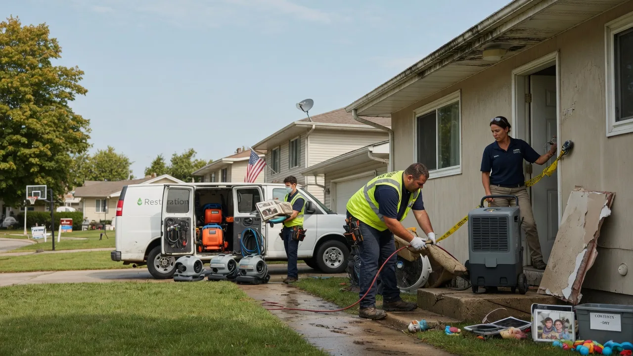 Water Damage Restoration in Mount Pulaski, IL near me